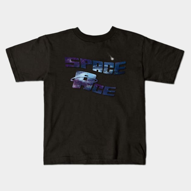 Space Ace Kids T-Shirt by FictionalRed